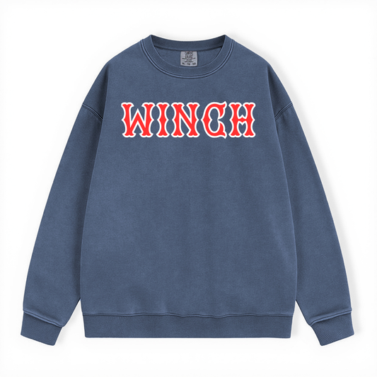 WINCH  SOX LETTERS CREWNECK