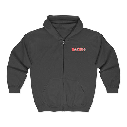 HASBRO SOX LETTERS HEAVY BLEND FULL ZIP HOODIE