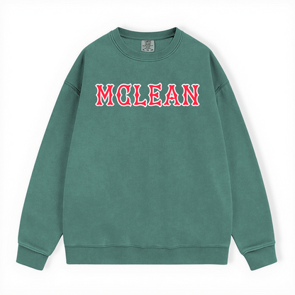 MCLEAN SOX LETTERS CREWNECK