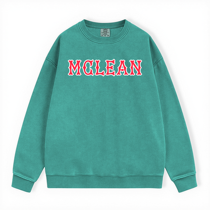 MCLEAN SOX LETTERS CREWNECK
