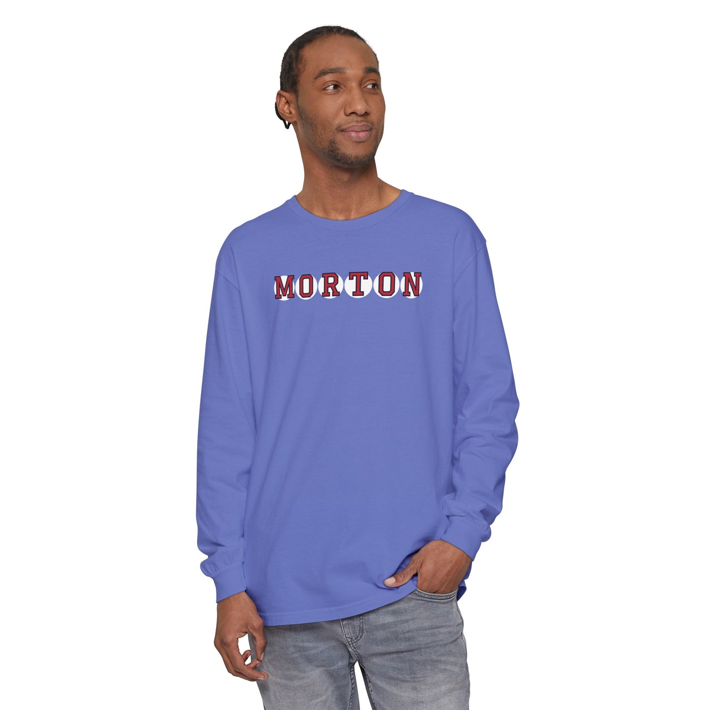 MORTON RETIRED SOX LETTERS LONG SLEEVE
