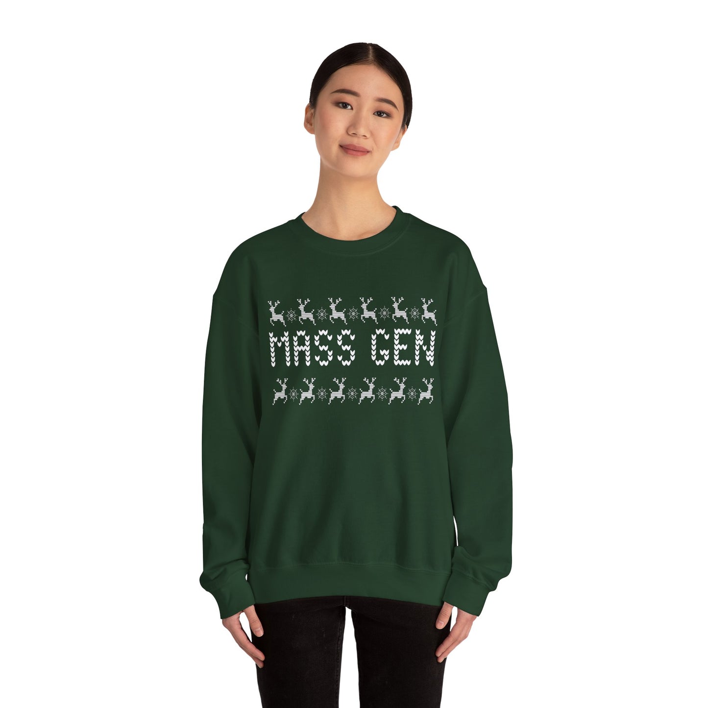 MASS GEN UGLY SWEATER HEAVY BLEND CREWNECK