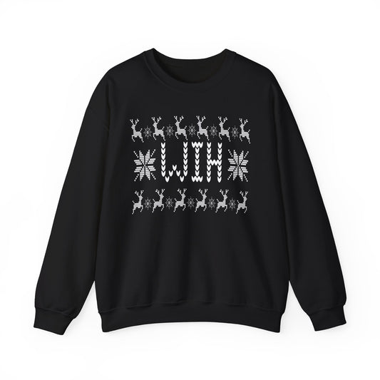 WIH UGLY SWEATER HEAVY BLEND CREWNECK