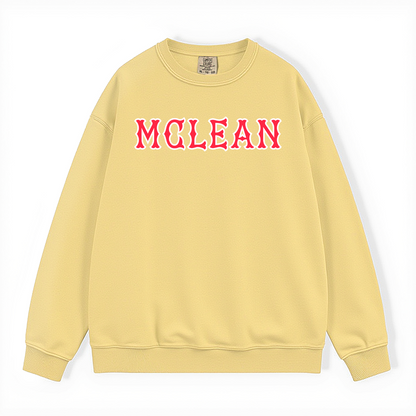 MCLEAN SOX LETTERS CREWNECK