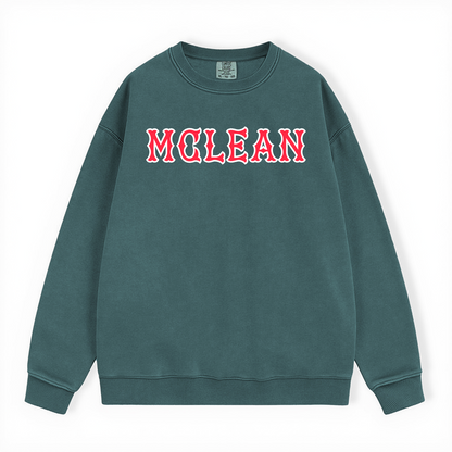 MCLEAN SOX LETTERS CREWNECK