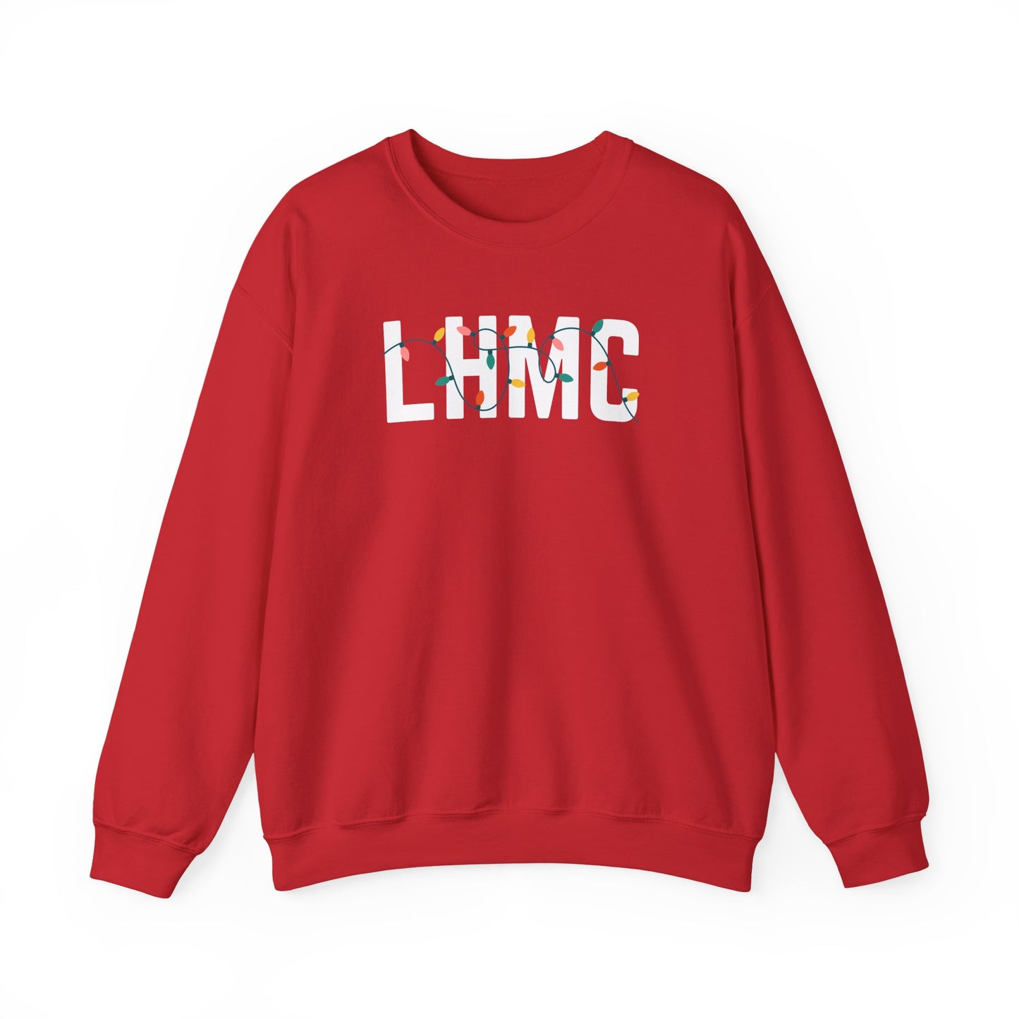 LHMC HOLIDAY LIGHTS HEAVY BLEND CREWNECK