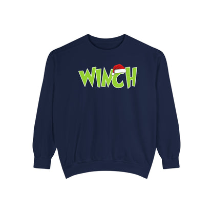 WINCH GRINCH COMFORT COLORS CREWNECK