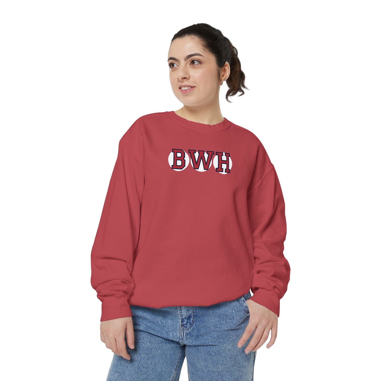 BWH RETIRED SOX LETTER CREWNECK