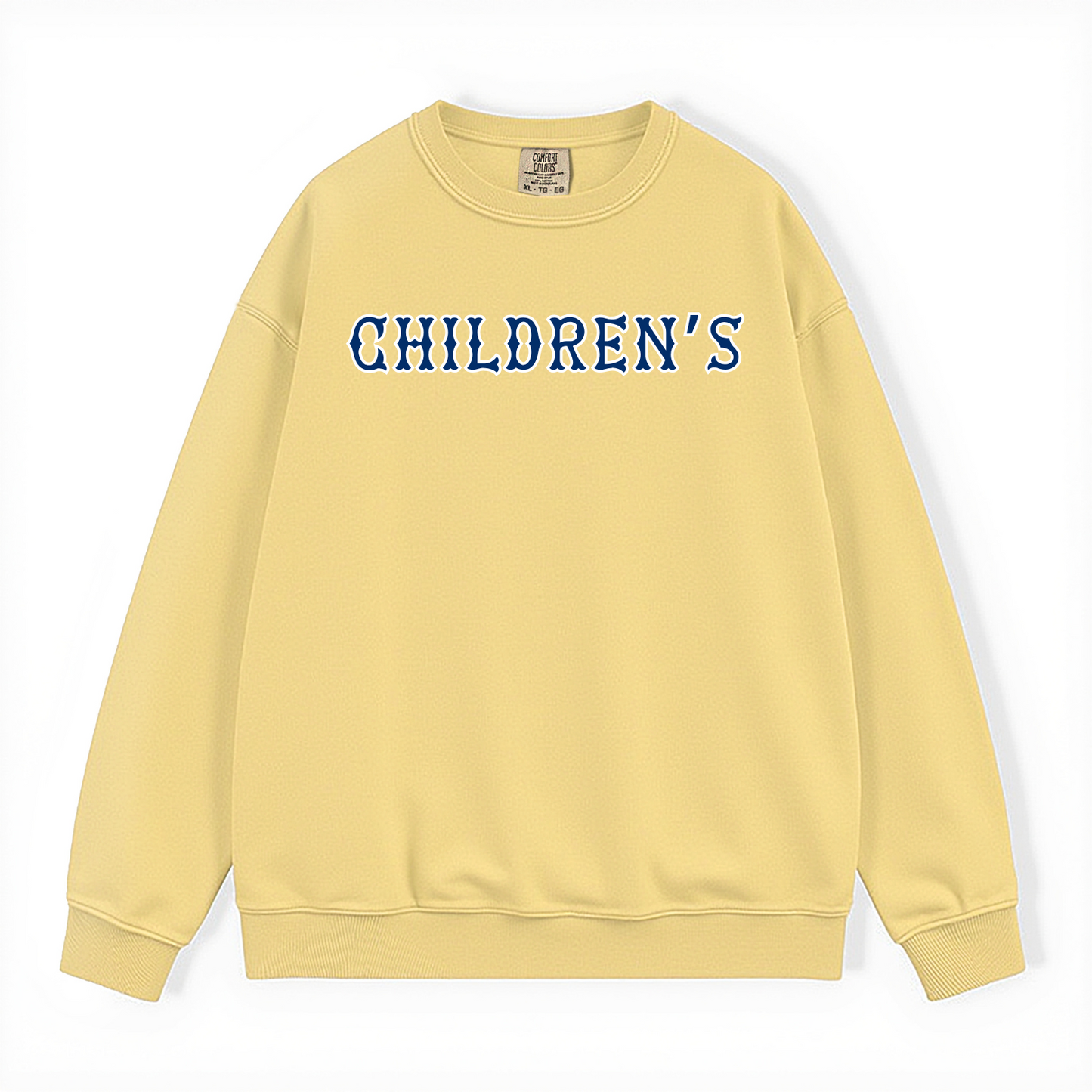 CHILDREN'S SOX LETTERS CREWNECK