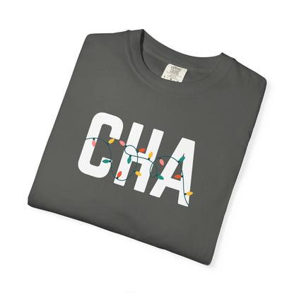 CHA HOLIDAY LIGHTS T-SHIRT