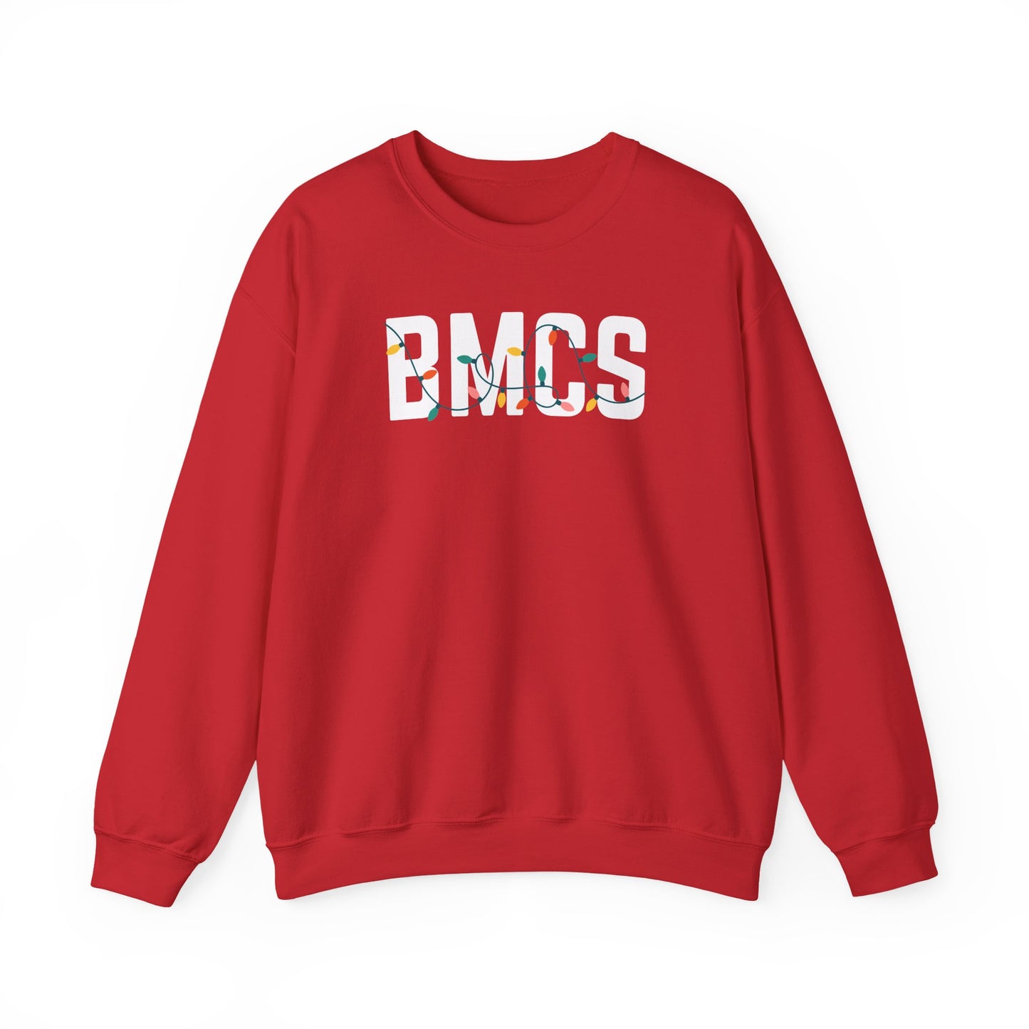 BMCS HOLIDAY LIGHTS HEAVY BLEND CREWNECK