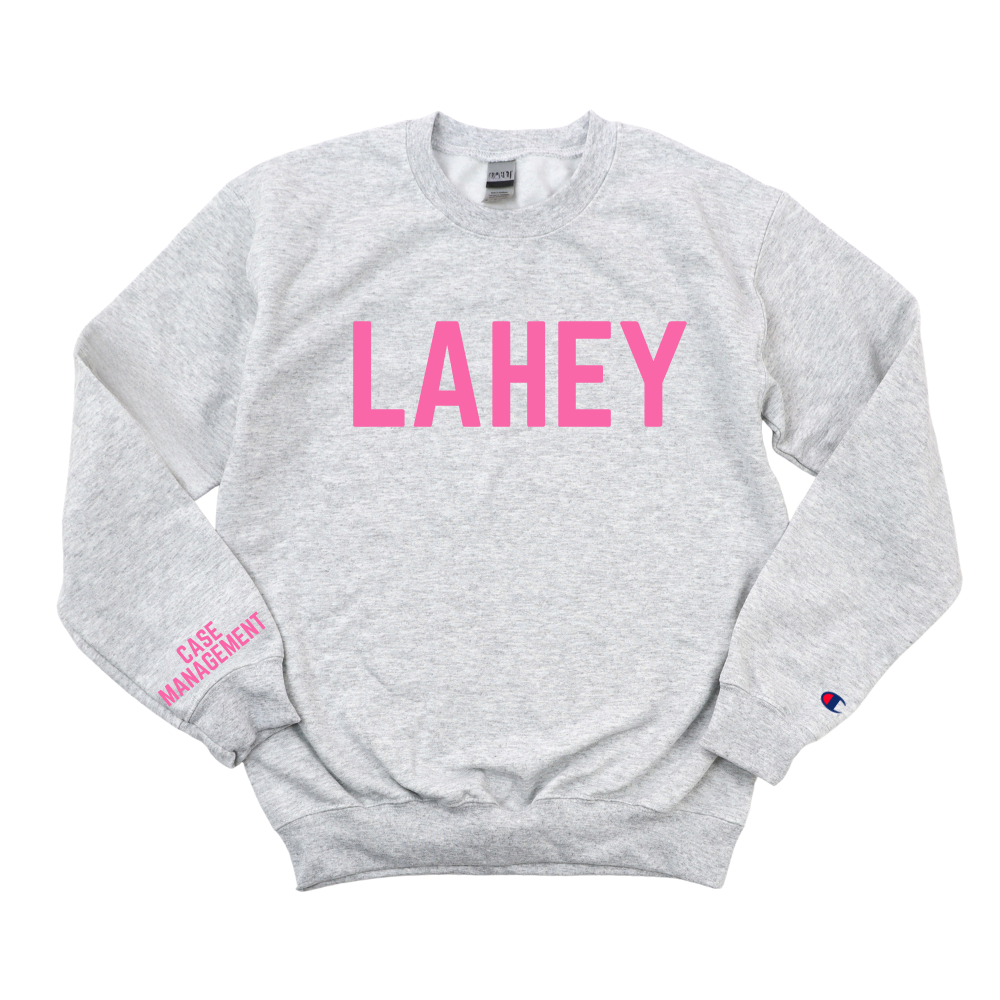 LAHEY RN CASE MANAGEMENT CHAMPION CREWNECK