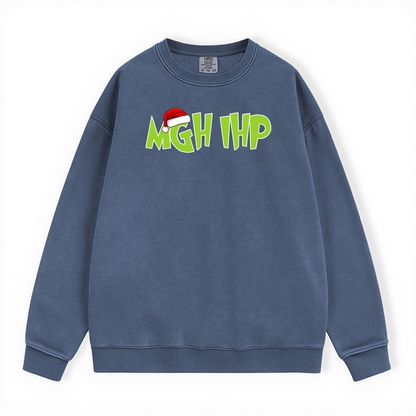 MGH IHP GRINCH COMFORT COLORS CREWNECK
