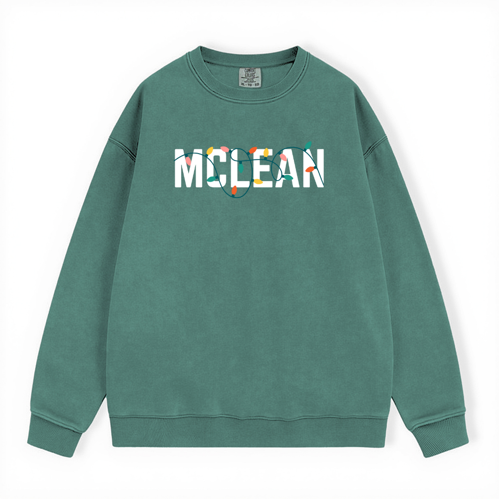 MCLEAN ALL STAFF HOLIDAY CREWNECK