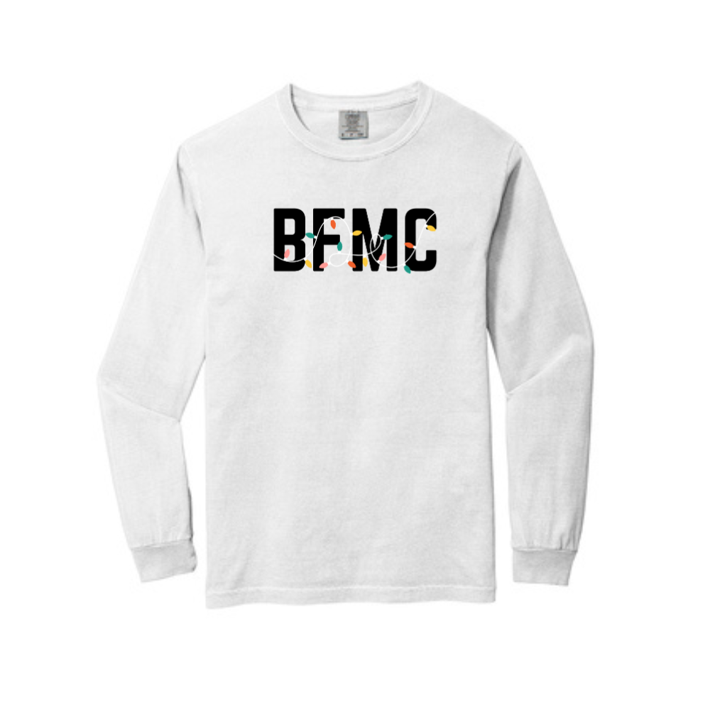 BFMC HOLIDAY LIGHTS LONG SLEEVE - WHITE