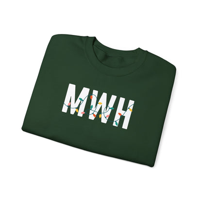 MWH HOLIDAY LIGHTS HEAVY BLEND CREWNECK