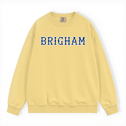 BRIGHAM SOX LETTERS CREWNECK