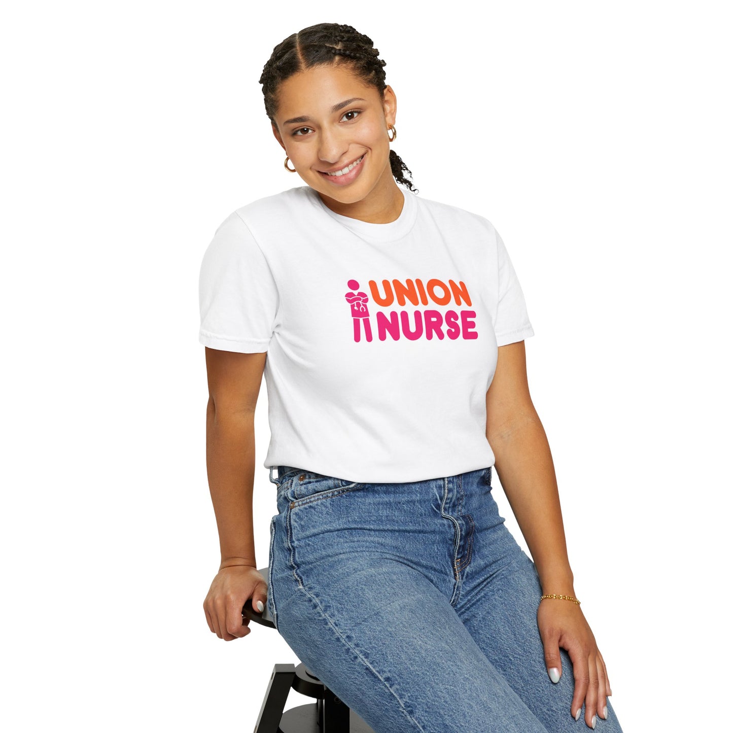 UNION NURSE COMFORT COLORS T SHIRT