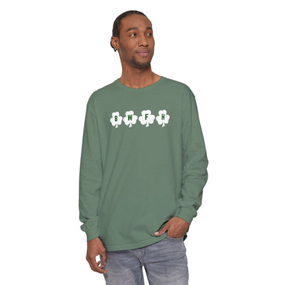 GREEN BWFH SHAMROCK LONG SLEEVE