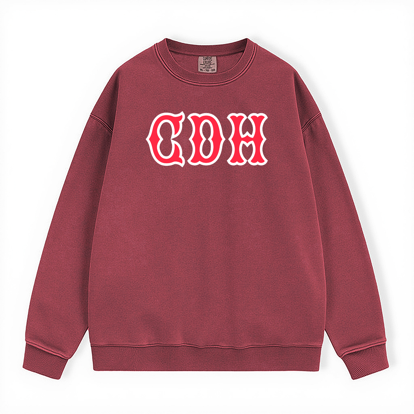 CDH SOX LETTERS CREWNECK