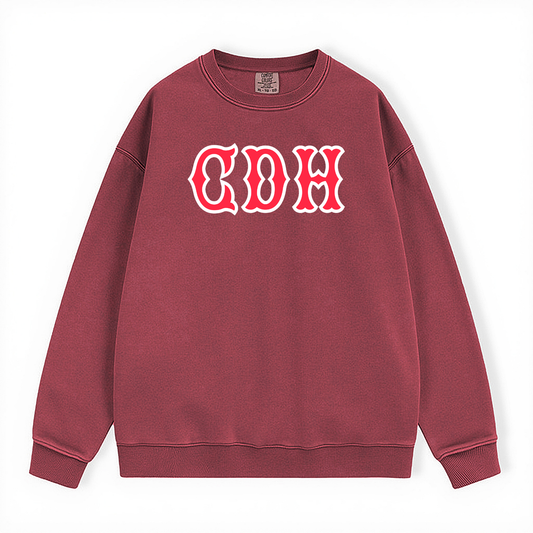 CDH SOX LETTERS CREWNECK