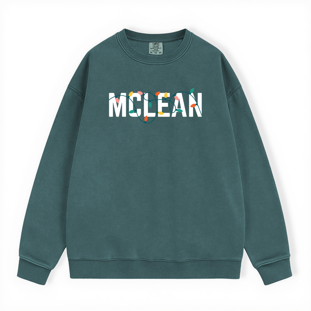 MCLEAN ALL STAFF HOLIDAY CREWNECK
