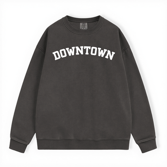 DOWNTOWN COMFORT COLORS CREWNECK