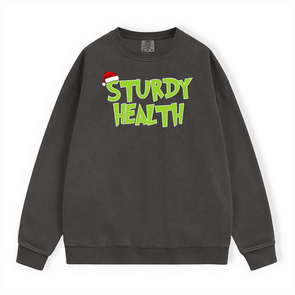 STURDY HEALTH GRINCH COMFORT COLORS CREWNECK