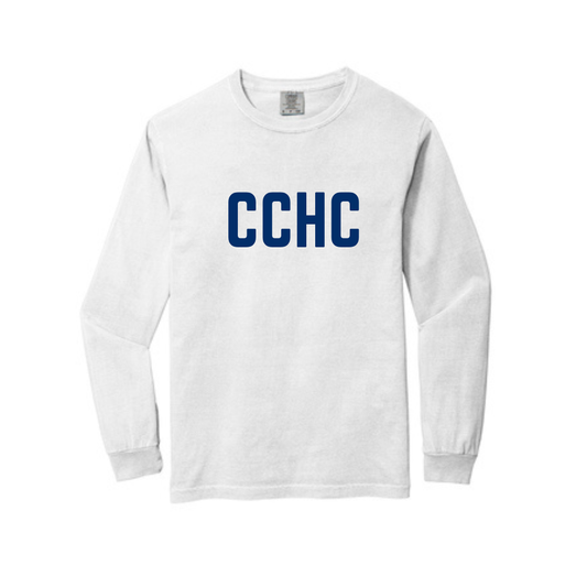 CCHC HOLIDAY LIGHTS LONG SLEEVE - WHITE