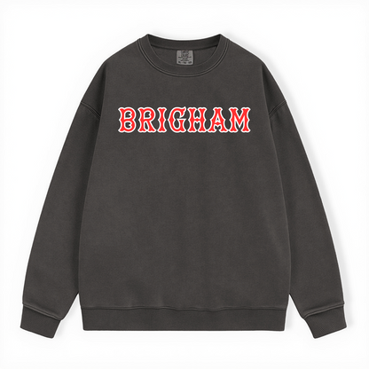BRIGHAM SOX LETTERS CREWNECK