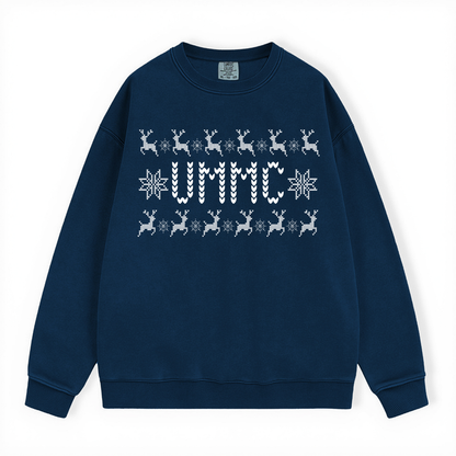 UMMC UGLY SWEATER COMFORT COLORS CREWNECK