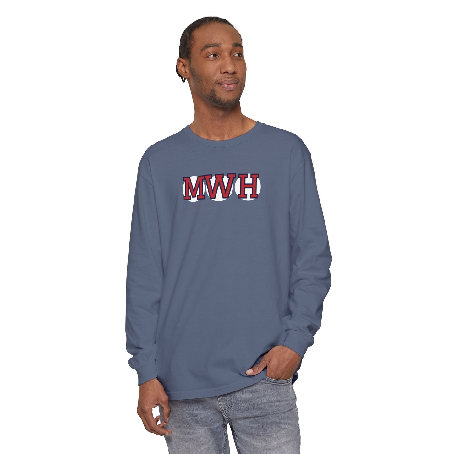 MWH RETIRED SOX LETTERS LONG SLEEVE