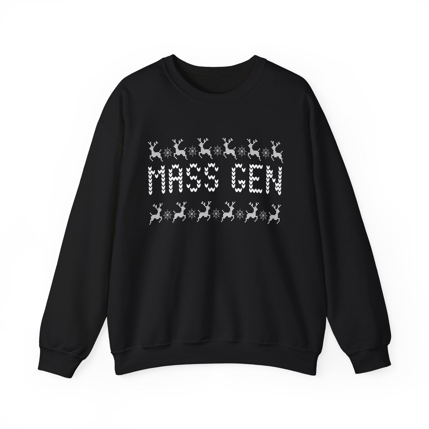 MASS GEN UGLY SWEATER HEAVY BLEND CREWNECK