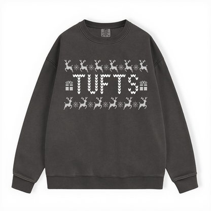 TUFTS UGLY SWEATER COMFORT COLORS CREWNECK