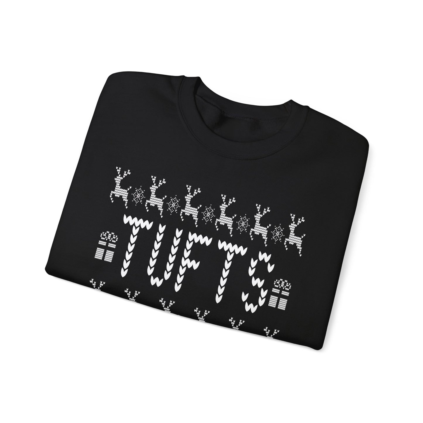 TUFTS UGLY SWEATER HEAVY BLEND CREWNECK