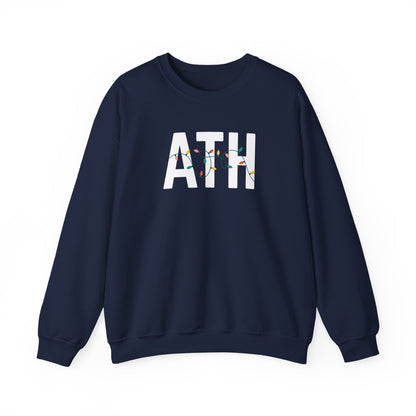ATH HOLIDAY LIGHTS HEAVY BLEND CREWNECK