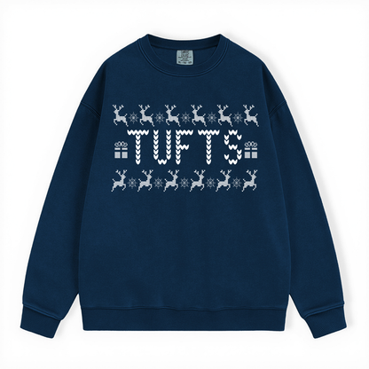 TUFTS UGLY SWEATER COMFORT COLORS CREWNECK
