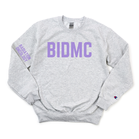 LILAC BIDMC RADIATION ONCOLOGY CHAMPION CREWNECK