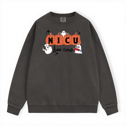 NICU BOO CREW CREWNECK