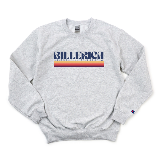 RETRO BILLERICA CHAMPION CREWNECK