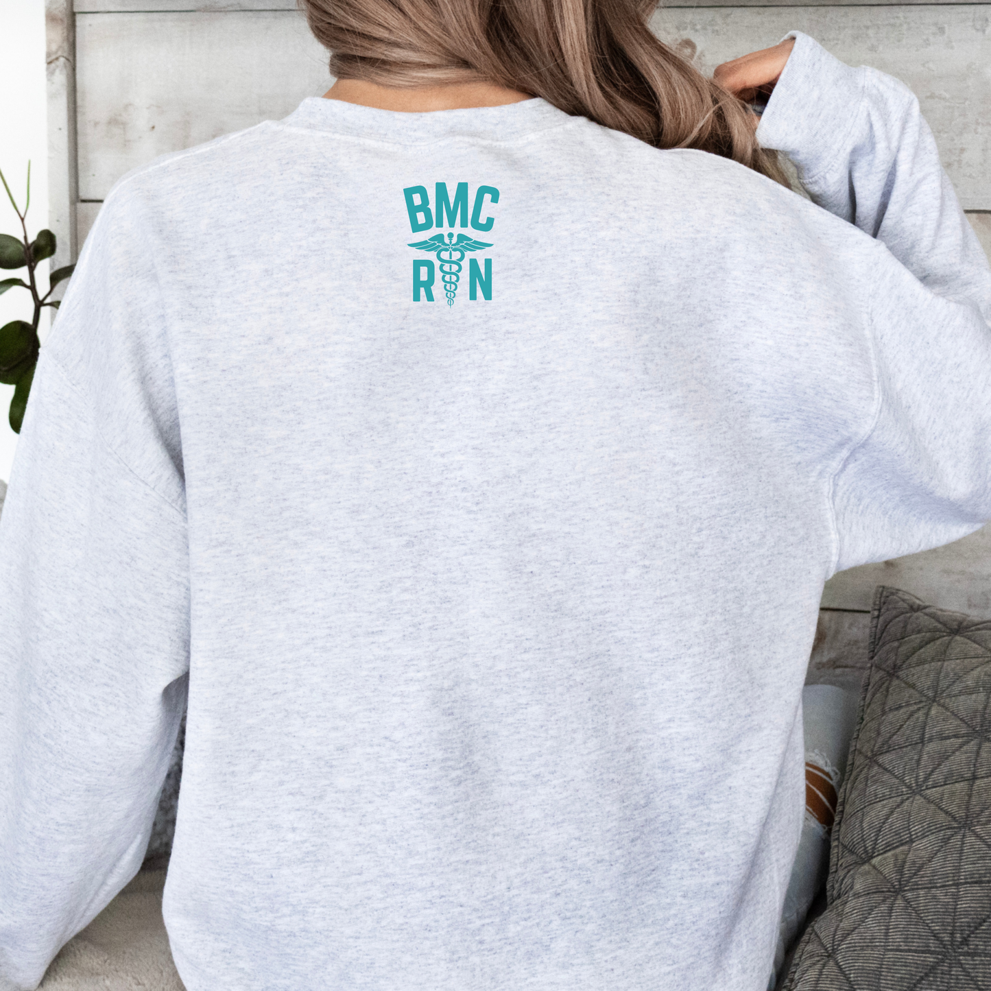 TEAL BMC NURSING PROFESSIONAL CHAMPION CREWNECK