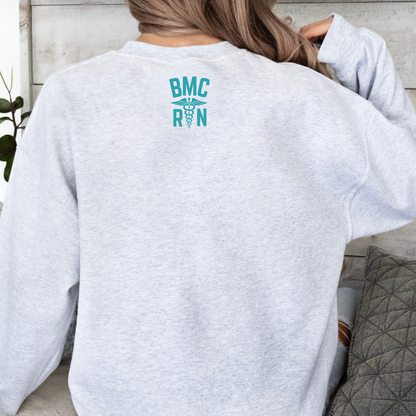 TEAL BMC NURSING PROFESSIONAL CHAMPION CREWNECK