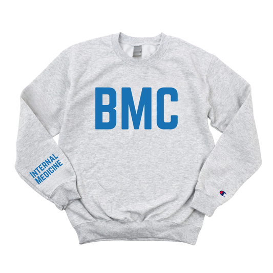 BMC MD - INTERNAL MEDICINE CHAMPION CREWNECK - CLEARANCE
