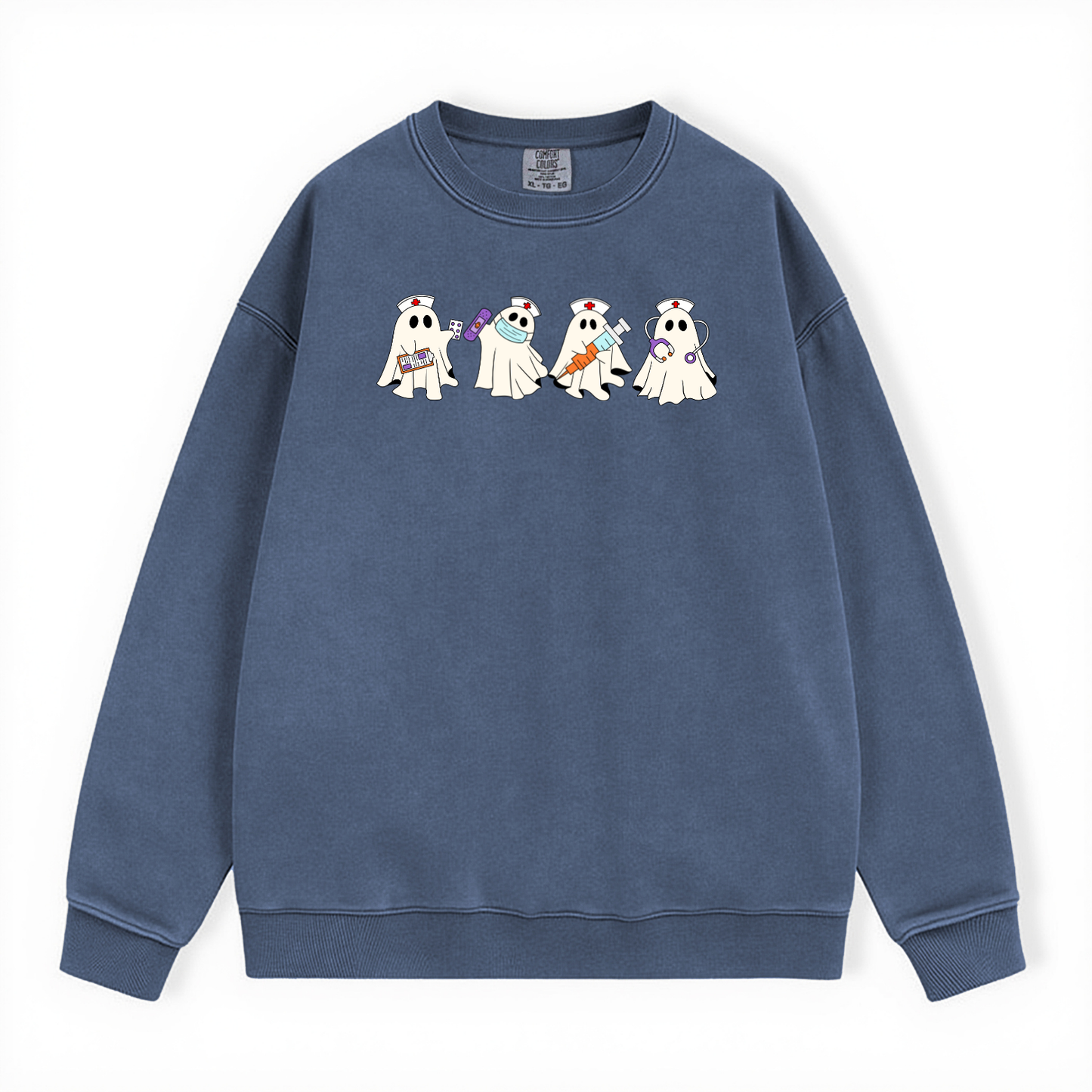 BOO BOO CREW GHOST CREWNECK
