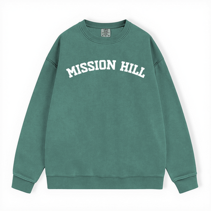 MISSION HILL COMFORT COLORS CREWNECK