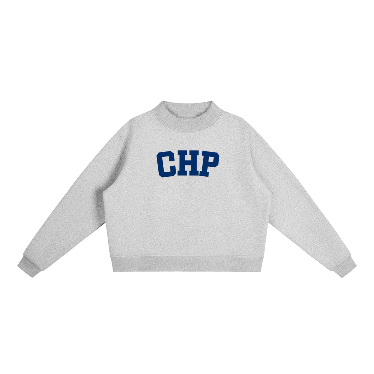 CHP BLOCK LETTER MOCK NECK