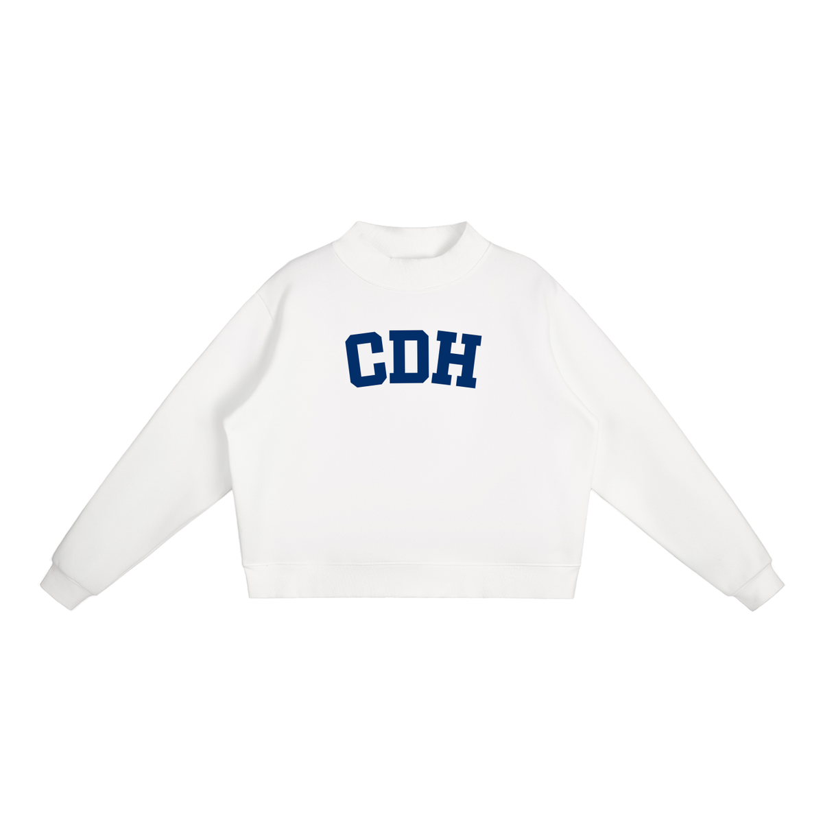 CDH BLOCK LETTER MOCK NECK
