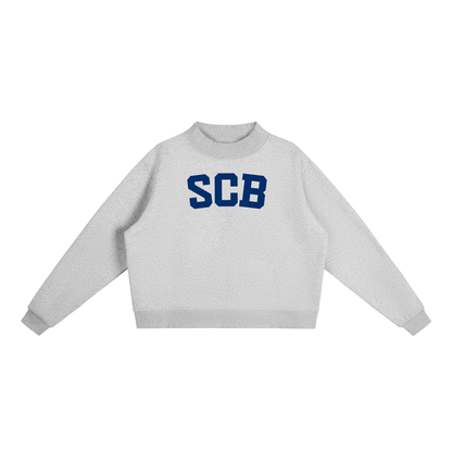 SCB BLOCK LETTER MOCK NECK