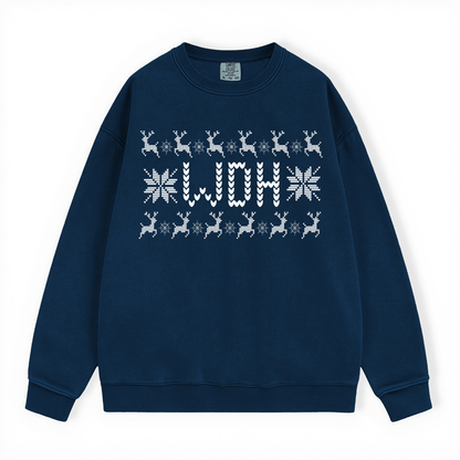 WDH UGLY SWEATER COMFORT COLORS CREWNECK