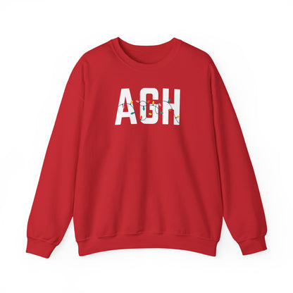 AGH HOLIDAY LIGHTS HEAVY BLEND CREWNECK